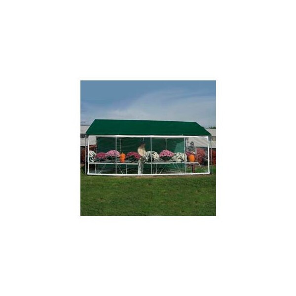 Clearspan WeatherShield Commercial Canopy 14'W x 30'L Green 1430CCN10 - main